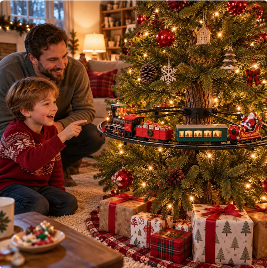 MerryLoop™ Christmas Tree Train Set